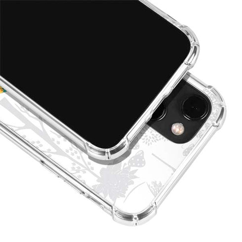 Disney Alice in Wonderland (animated) Silhouette Curiouser and Curiouser iPhone 14 Plus Clear Case