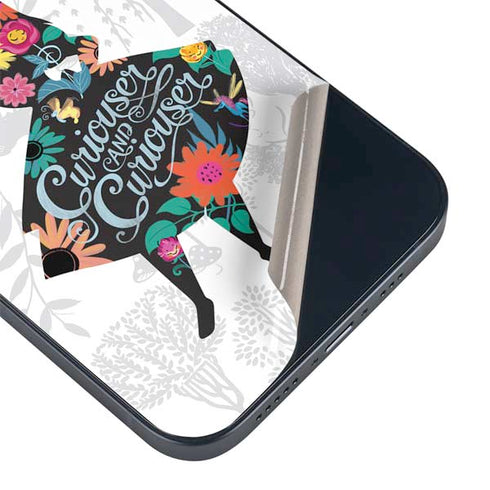 Disney Alice in Wonderland (animated) Silhouette Curiouser and Curiouser iPhone 14 Plus Skin