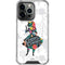 Disney Alice in Wonderland (animated) Silhouette Curiouser and Curiouser iPhone 15 Pro Clear Case