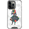 Disney Alice in Wonderland (animated) Silhouette Curiouser and Curiouser iPhone 14 Pro Clear Case