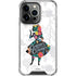 Disney Alice in Wonderland (animated) Silhouette Curiouser and Curiouser iPhone 14 Pro Clear Case