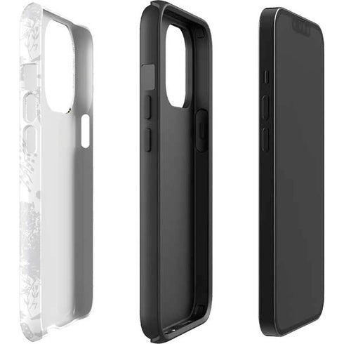 Disney Alice in Wonderland (animated) Silhouette Curiouser and Curiouser iPhone 14 Pro Impact Case