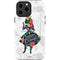 Disney Alice in Wonderland (animated) Silhouette Curiouser and Curiouser iPhone 15 Pro Max Impact Case