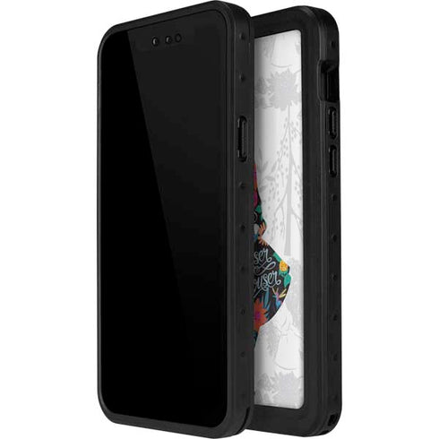 Disney Alice in Wonderland (animated) Silhouette Curiouser and Curiouser iPhone 15 Plus Waterproof Case