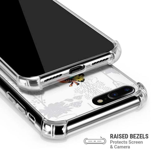 Disney Alice in Wonderland (animated) Silhouette Curiouser and Curiouser iPhone 7/8 Plus Clear Case