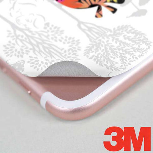 Disney Alice in Wonderland (animated) Silhouette Curiouser and Curiouser iPhone 7 Skin