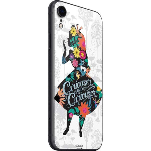 Disney Alice in Wonderland (animated) Silhouette Curiouser and Curiouser iPhone SE (2nd & 3rd Gen) Skin