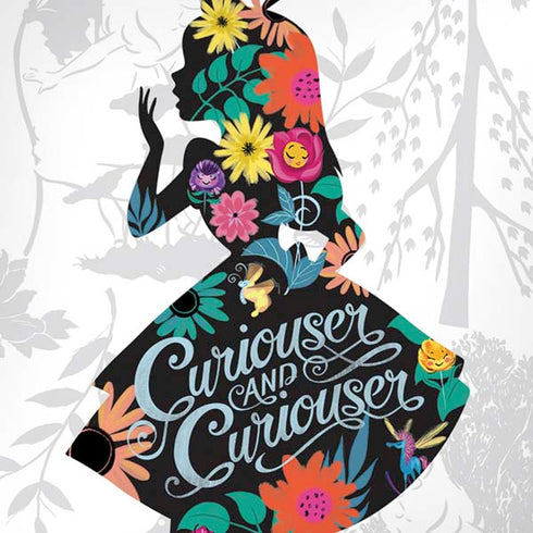 Disney Alice in Wonderland (animated) Silhouette Curiouser and Curiouser iPhone XS Max Skin