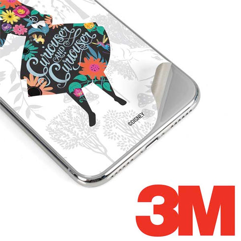 Disney Alice in Wonderland (animated) Silhouette Curiouser and Curiouser iPhone XS Skin