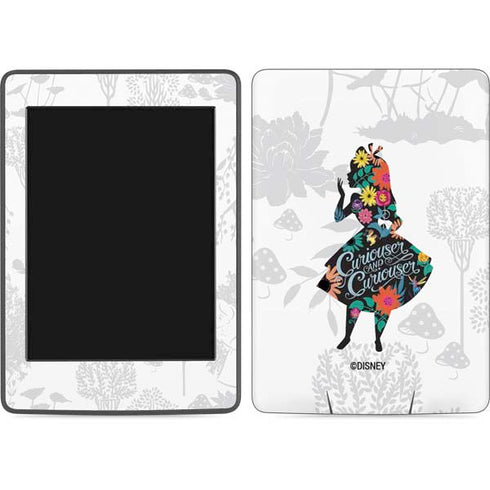 Disney Alice in Wonderland (animated) Silhouette Curiouser and Curiouser Amazon Kindle Skin