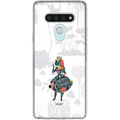 Disney Alice in Wonderland (animated) Silhouette Curiouser and Curiouser LG Stylo 6 Clear Case