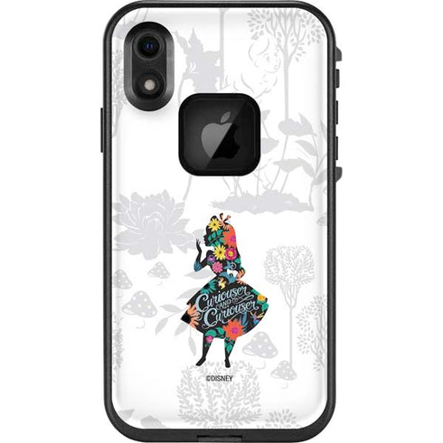 Disney Alice in Wonderland (animated) Silhouette Curiouser and Curiouser LifeProof Fre iPhone Skin