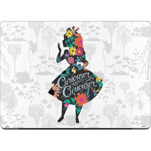 Disney Alice in Wonderland (animated) Silhouette Curiouser and Curiouser MacBook Pro 14in (2021-24) Skin