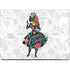 Disney Alice in Wonderland (animated) Silhouette Curiouser and Curiouser MacBook Pro 14in (2021-24) Skin