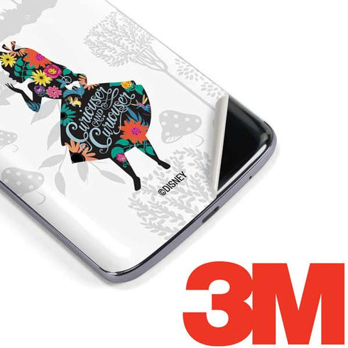 Disney Alice in Wonderland (animated) Silhouette Curiouser and Curiouser Moto E5 Plus Skin