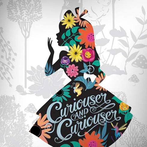 Disney Alice in Wonderland (animated) Silhouette Curiouser and Curiouser Moto G6 Skin