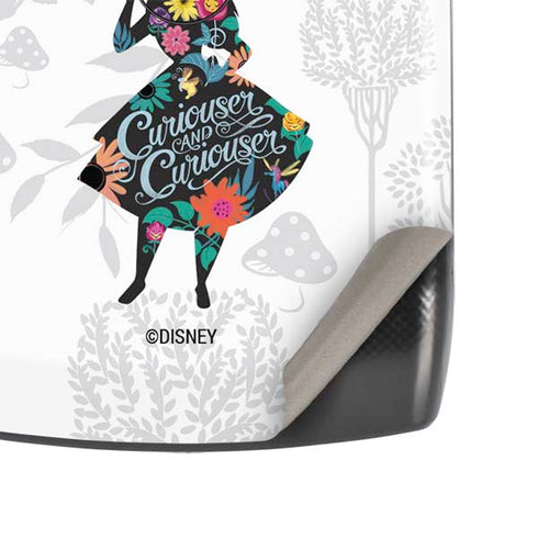 Disney Alice in Wonderland (animated) Silhouette Curiouser and Curiouser Motorola RAZR Skin