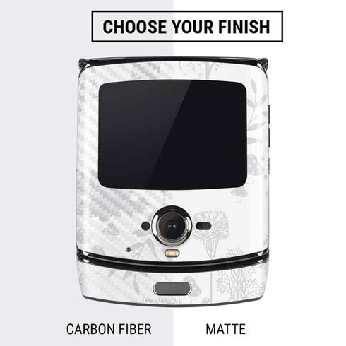 Disney Alice in Wonderland (animated) Silhouette Curiouser and Curiouser Motorola RAZR Skin