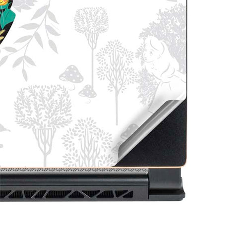 Disney Alice in Wonderland (animated) Silhouette Curiouser and Curiouser MSI GS65 Stealth Laptop Skin