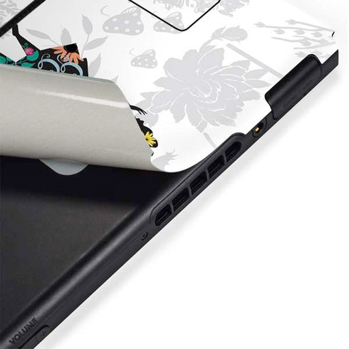 Disney Alice in Wonderland (animated) Silhouette Curiouser and Curiouser Nintendo Switch Bundle Skin