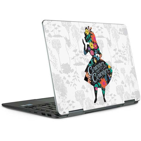 Disney Alice in Wonderland (animated) Silhouette Curiouser and Curiouser Notebook 9 Pro 13in (2017) Skin