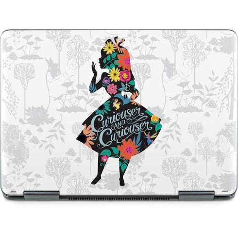 Disney Alice in Wonderland (animated) Silhouette Curiouser and Curiouser Notebook 9 Pro 13in (2017) Skin