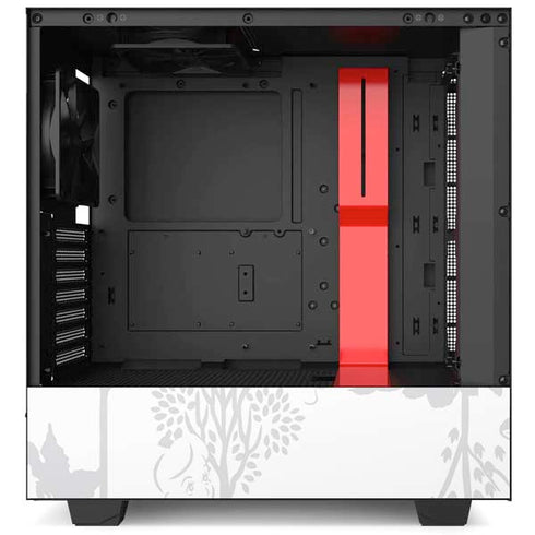 Disney Alice in Wonderland (animated) Silhouette Curiouser and Curiouser NZXT H510 Compact ATX Mid-Tower Case Skin