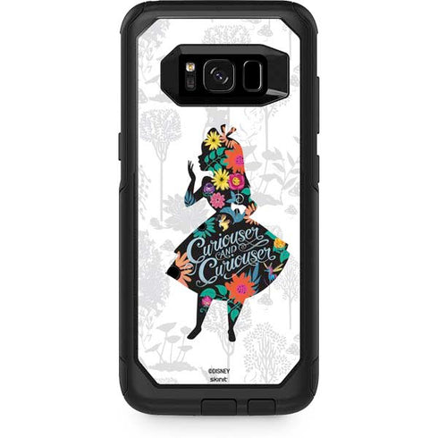 Disney Alice in Wonderland (animated) Silhouette Curiouser and Curiouser Otterbox Commuter Galaxy Skin