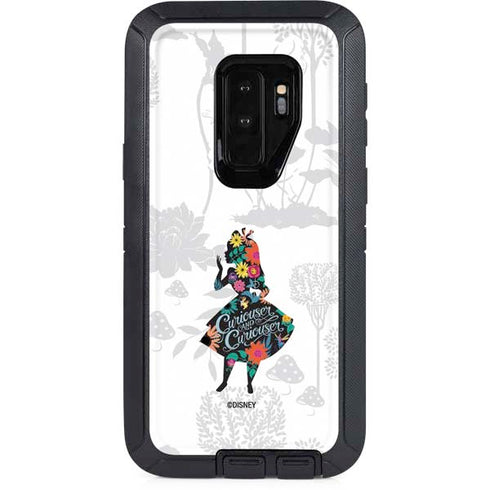 Disney Alice in Wonderland (animated) Silhouette Curiouser and Curiouser Otterbox Defender Galaxy Skin