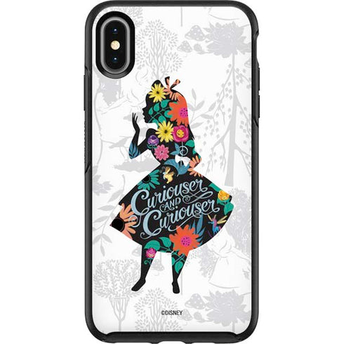 Disney Alice in Wonderland (animated) Silhouette Curiouser and Curiouser Otterbox Symmetry iPhone Skin