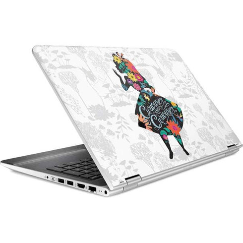 Disney Alice in Wonderland (animated) Silhouette Curiouser and Curiouser HP Pavilion Skin