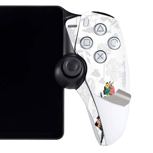 Disney Alice in Wonderland (animated) Silhouette Curiouser and Curiouser PlayStation Portal Remote Player Skin