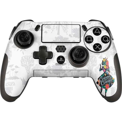 Disney Alice in Wonderland (animated) Silhouette Curiouser and Curiouser PlayStation Scuf Vantage 2 Controller Skin