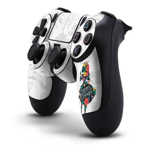 Disney Alice in Wonderland (animated) Silhouette Curiouser and Curiouser PS4 Controller Skin