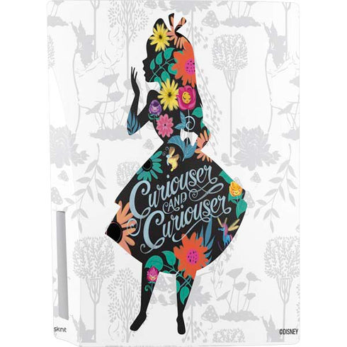 Disney Alice in Wonderland (animated) Silhouette Curiouser and Curiouser PS5 Bundle Skin