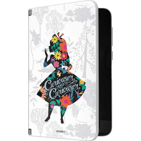 Disney Alice in Wonderland (animated) Silhouette Curiouser and Curiouser Surface Duo Skin