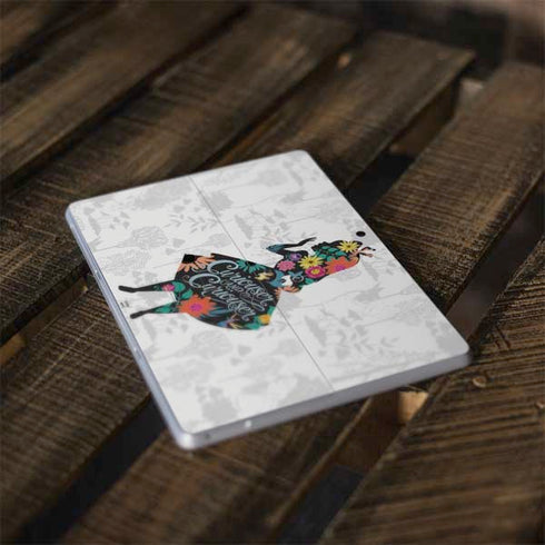 Disney Alice in Wonderland (animated) Silhouette Curiouser and Curiouser Surface Go Skin