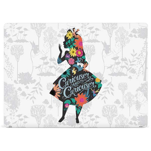 Disney Alice in Wonderland (animated) Silhouette Curiouser and Curiouser Surface Laptop 2 Skin