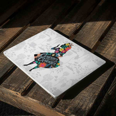 Disney Alice in Wonderland (animated) Silhouette Curiouser and Curiouser Surface Laptop 2 Skin