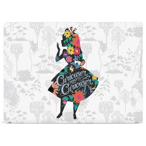Disney Alice in Wonderland (animated) Silhouette Curiouser and Curiouser Surface Laptop 3 13.5in Skin