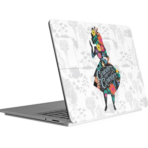 Disney Alice in Wonderland (animated) Silhouette Curiouser and Curiouser Surface Laptop Studio Skin