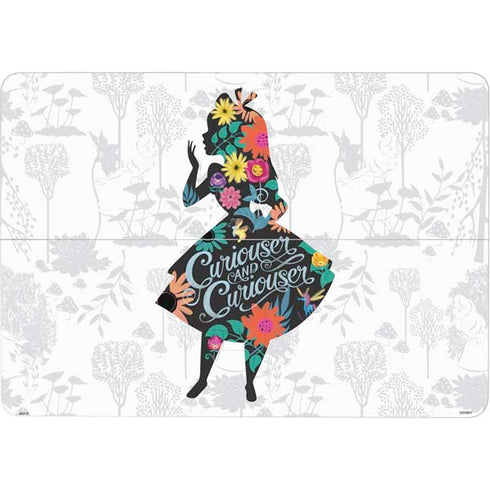 Disney Alice in Wonderland (animated) Silhouette Curiouser and Curiouser Surface Laptop Studio Skin