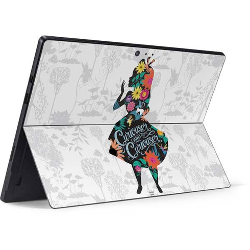 Disney Alice in Wonderland (animated) Silhouette Curiouser and Curiouser Surface Pro 6 Skin