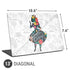 Disney Alice in Wonderland (animated) Silhouette Curiouser and Curiouser Universal Laptop 13in (10.6 x 7.6in) Skin