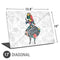 Disney Alice in Wonderland (animated) Silhouette Curiouser and Curiouser Universal Laptop 17in (13.8 x 10in) Skin
