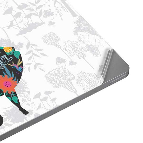 Disney Alice in Wonderland (animated) Silhouette Curiouser and Curiouser Universal Laptop 17in (13.8 x 10in) Skin