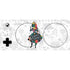 Disney Alice in Wonderland (animated) Silhouette Curiouser and Curiouser Xbox Adaptive Controller Skin