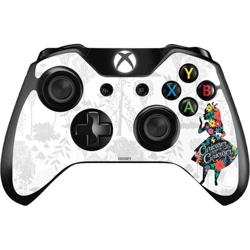 Disney Alice in Wonderland (animated) Silhouette Curiouser and Curiouser Xbox One Controller Skin