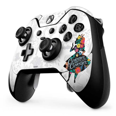 Disney Alice in Wonderland (animated) Silhouette Curiouser and Curiouser Xbox One Elite Controller Skin