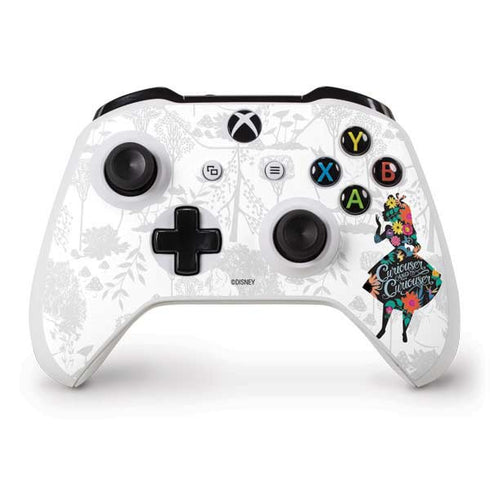 Disney Alice in Wonderland (animated) Silhouette Curiouser and Curiouser Xbox One S Controller Skin